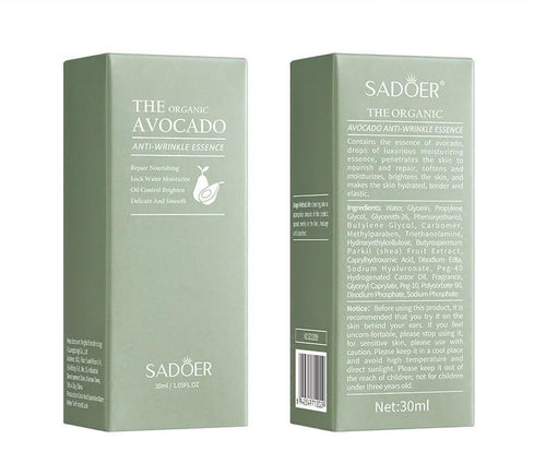 Esencia Antiarrugas Orgánica de Aguacate – 30ml