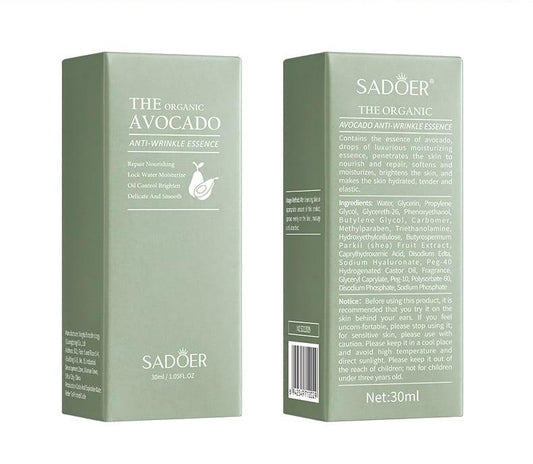 Esencia Antiarrugas Orgánica de Aguacate – 30ml