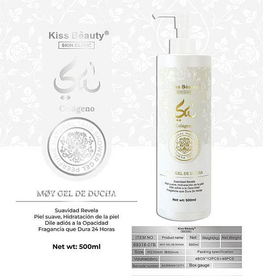 Gel de Ducha Colágeno Esence Arab 500 ml – Kiss Beauty