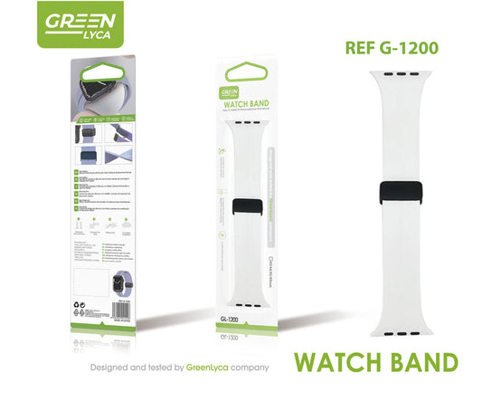 Banda para Smartwatch Color Blanco Moderna y Cómoda