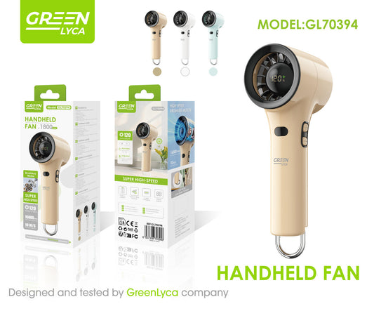 Ventilador portátil de mano 1800mAh