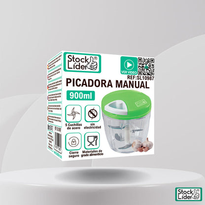 Picadora manual