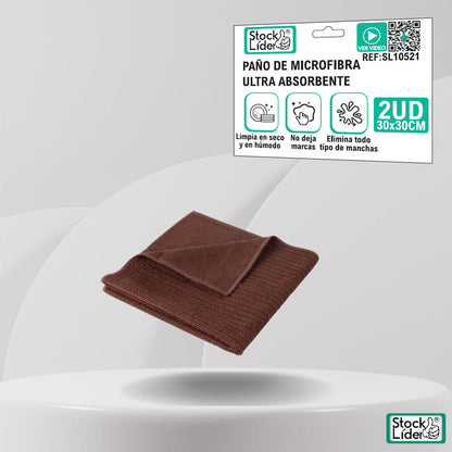 Paño de microfibra ultra absorbente