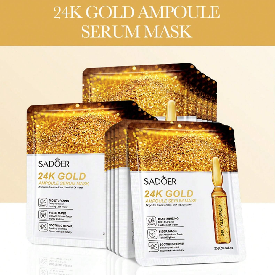 Mascareta Facial d'Or 24K SAODER- 1 unitat