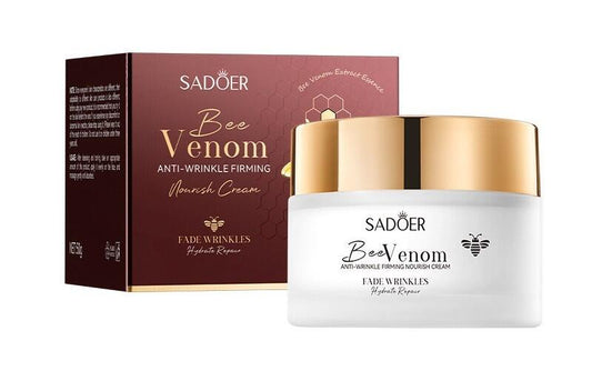 Creme Facial Reafirmante Antirrugas com Veneno de Abelha (50g) – Efeito Lifting Natural