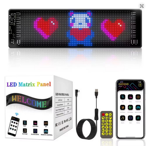 Led matrix panel 16 * 96 plus
