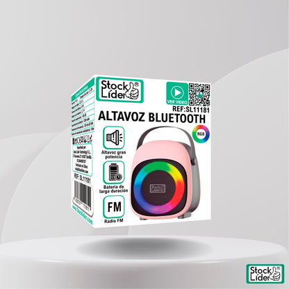Altavoz Bluetooth Rgb