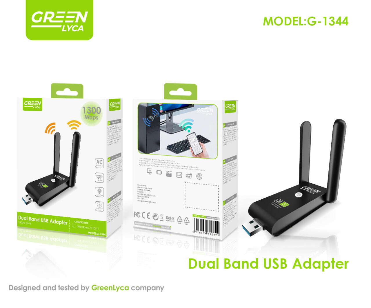 Repetidor WiFi GL-UAC15 para ampliar cobertura. GL-1344