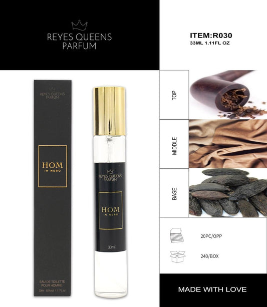 Perfume Eau de Toilette Hom in Hero pour Homme 33ml – Valentía, Estilo y Carácter Masculino en Formato Compacto