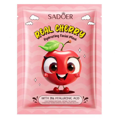 Mascarilla Facial Hidratante de Cereza Sadoer