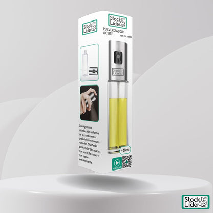Pulverizador aceite + caja