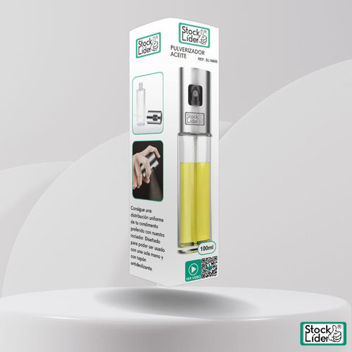 Pulverizador aceite + caja