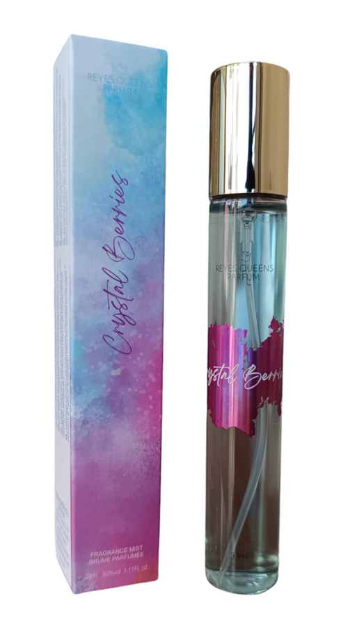 Perfume Bruma Perfumada Corporal Crystal Berries pour Femme 33ml – Frescura Frutal y Brillo Femenino en Cada Rocío