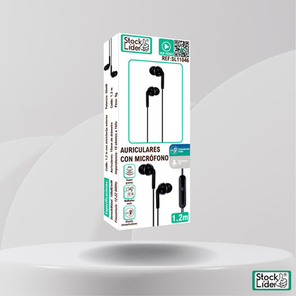Auriculares con micrófono