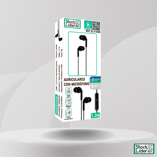 Auriculares con micrófono