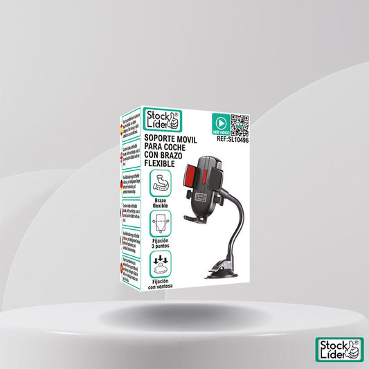 Soporte móvil para coche con brazo flexible