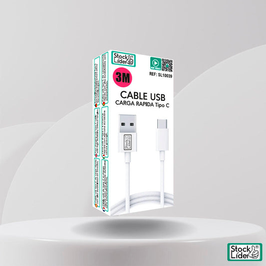 Cable tipo C 3m