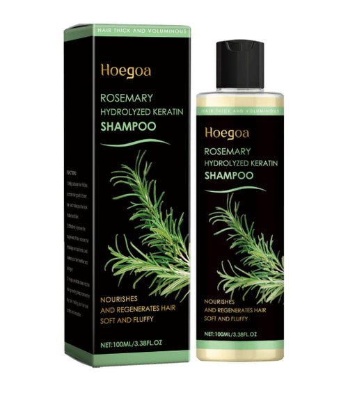 Champú Regenerante con Queratina y Romero HOEGO 100 ml