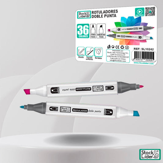 Rotulador marcador doble 36