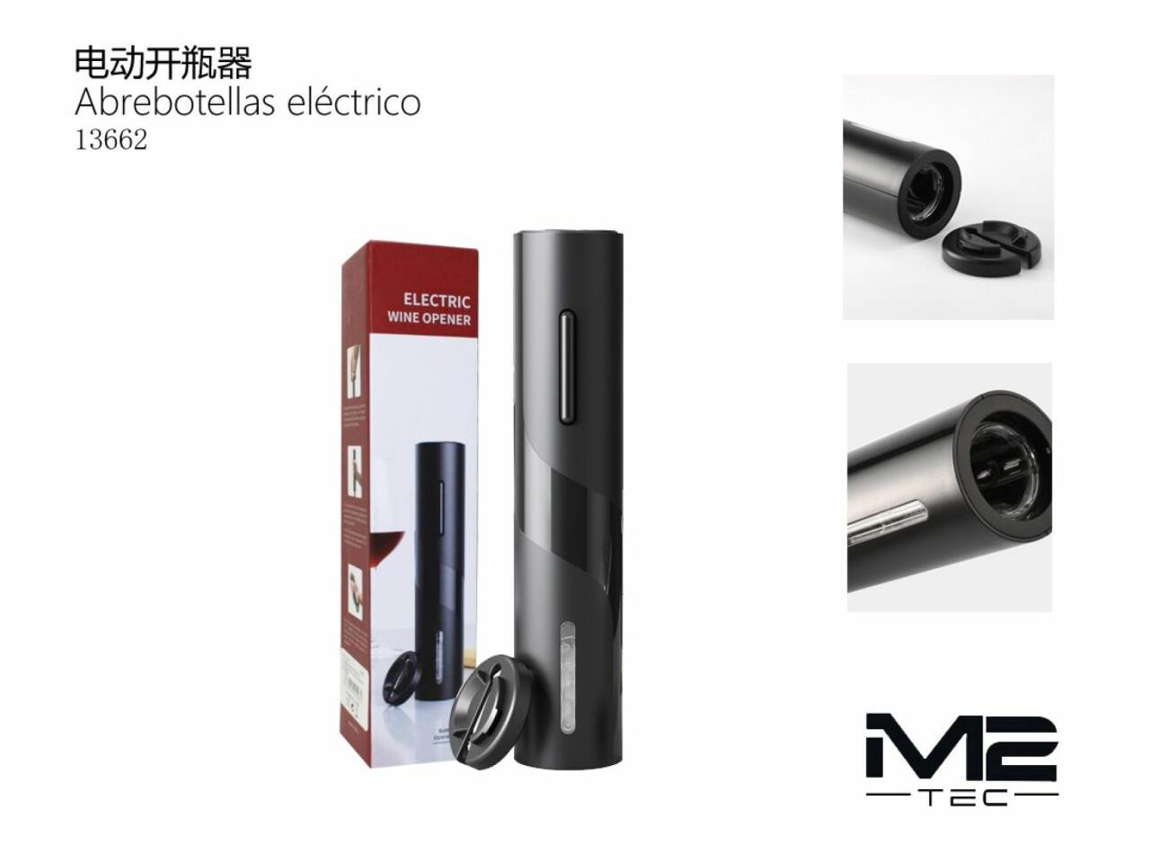 Set de Abridor de Vino Eléctrico Automático Premium