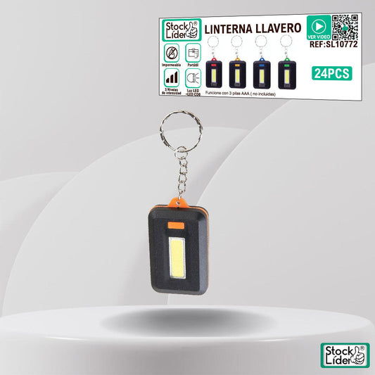 Linterna llavero