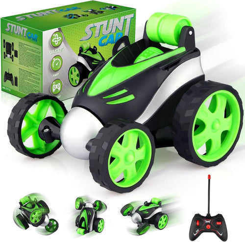 Carro Telecomandado Acrobático Stunt RC para Crianças | Rotação 360° e Alta Velocidade