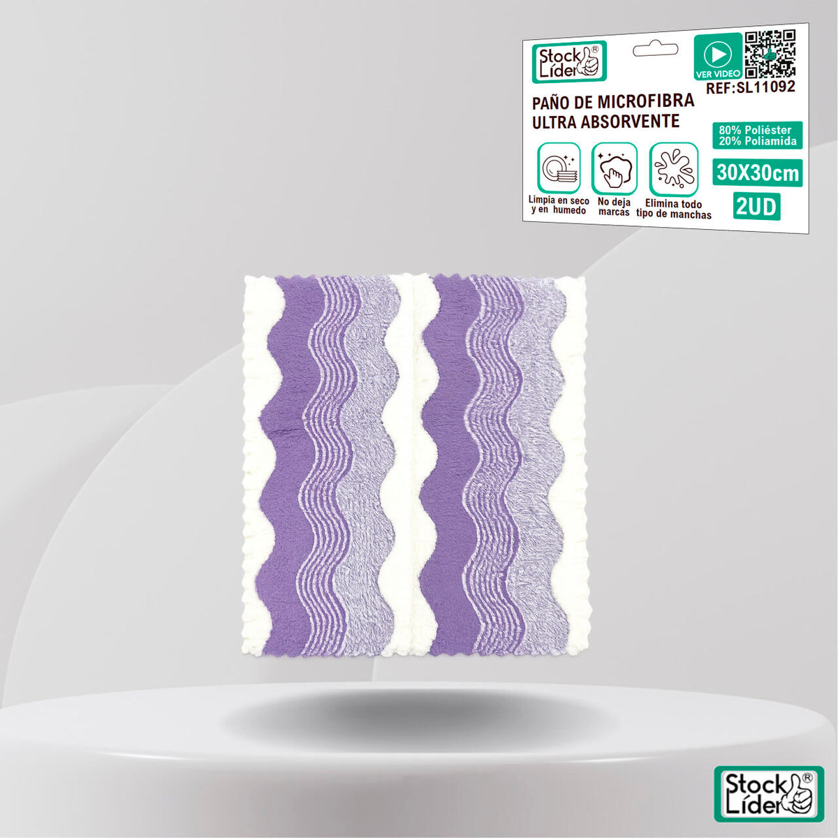 Paño de microfibra ultra absorbente