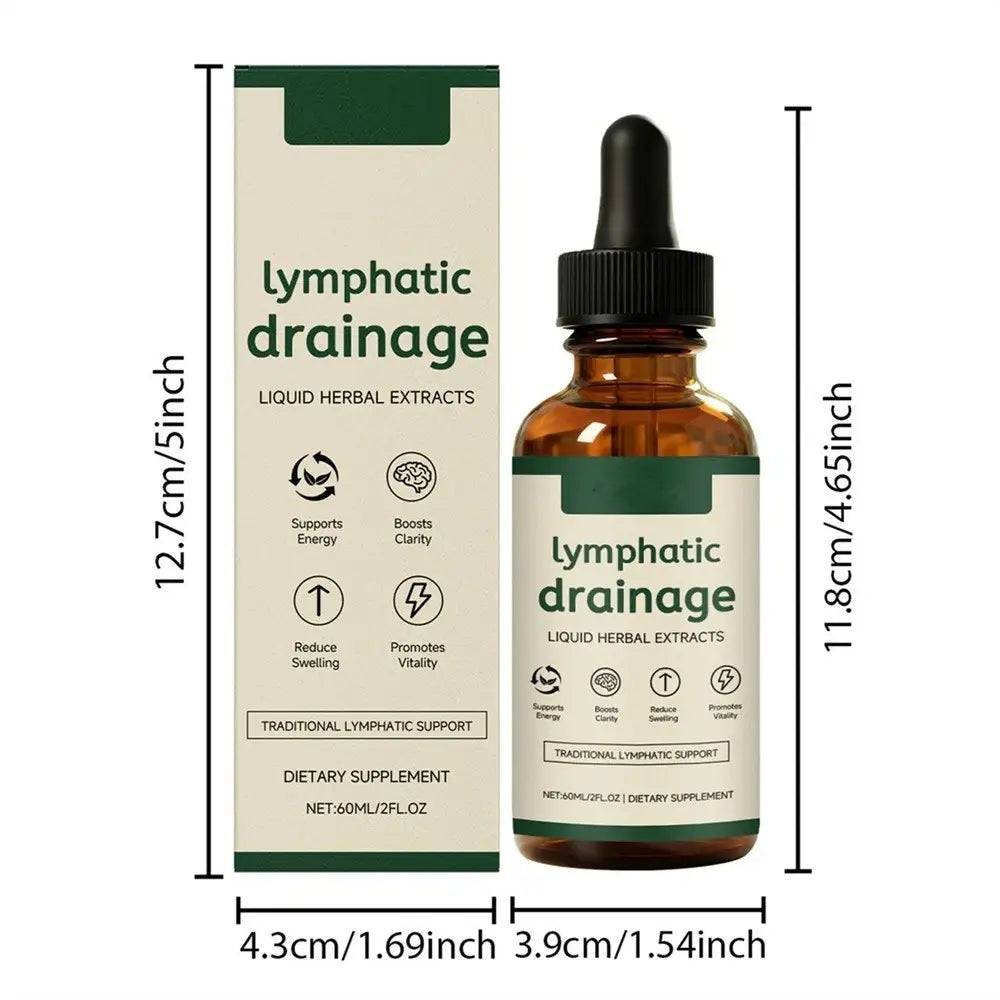 Lymphatic Drainage Liquid Herbal Extracts 60 ml