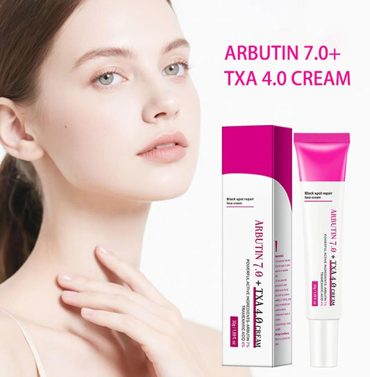 Crema Facial Iluminadora Arbutina 7% + Ácido Tranexámico 4% 50ML – Hidratación y Luminosidad Avanzada