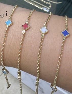 Polsera "1 Motiu" Inspirada en Van Cleef & Arpels