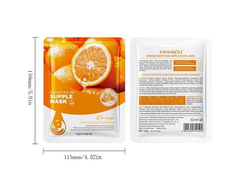 Mascarilla Facial Iluminadora de Naranja – Energía y Luminosidad para tu Piel