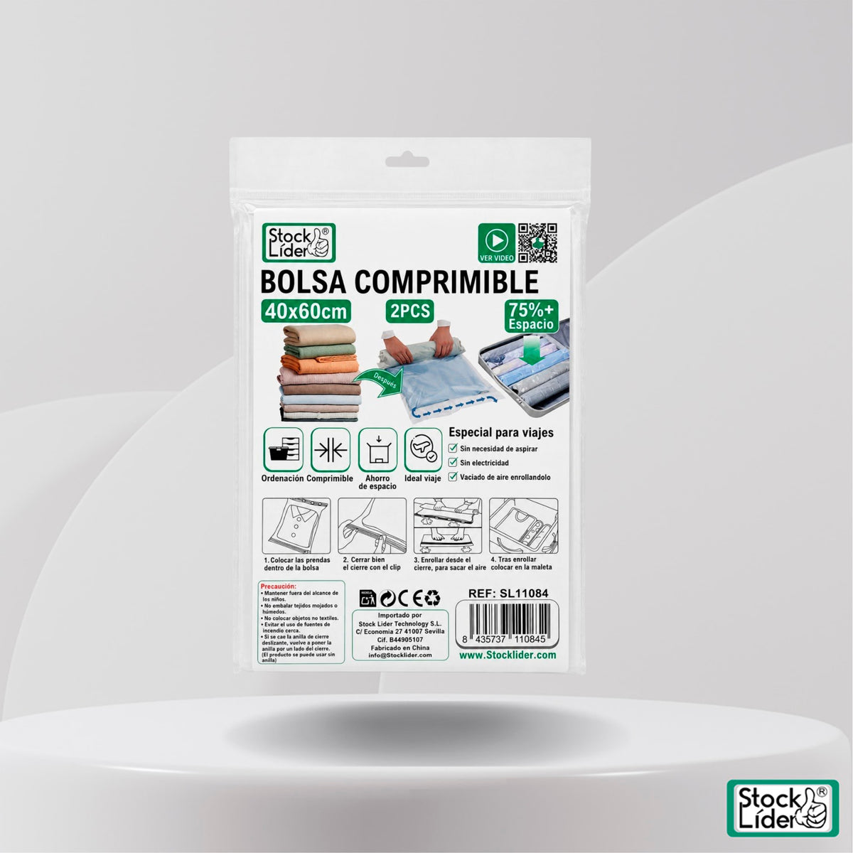 BOLSA COMPRIMIBLE 40X60