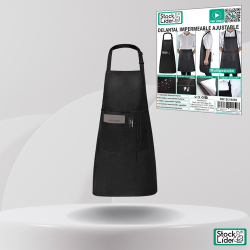 Delantal impermeable ajustable PACK 6 UNIDADES