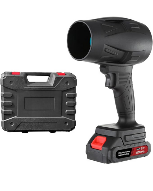 Bufador d'aire potent + una bateria | bufador de pols elèctric de mà de 130.000 rpm, mini ventilador