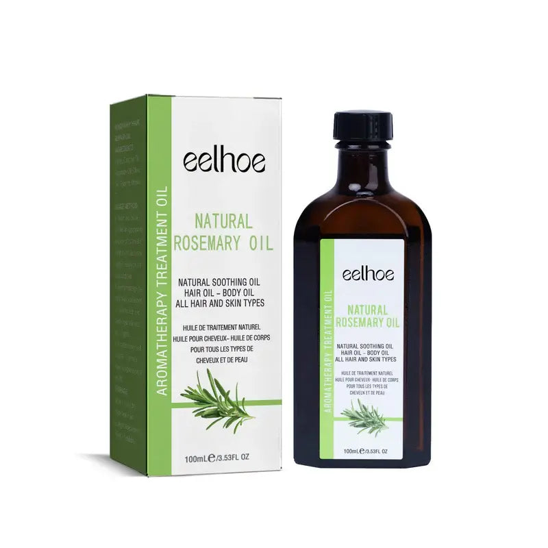 EELHOE Aceite Esencial de Romero para el Cuidado del Cabello – Crecimiento y Reparación 🌿