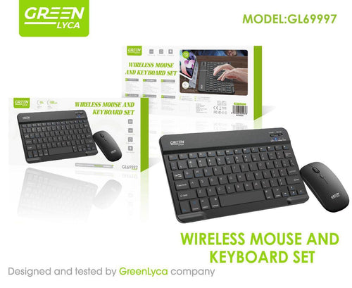 Conjunto de Teclado y Ratón Inalámbricos Bluetooth – Productividad sin Límites