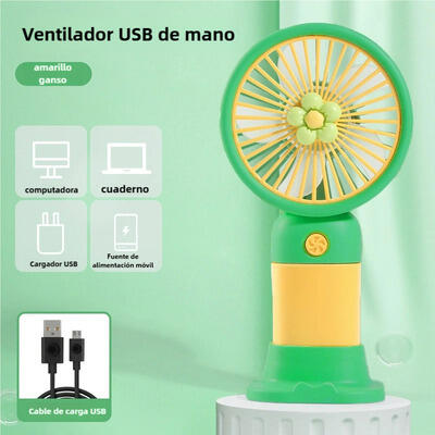 Ventoinha Portátil de Mão 400mAh – Potência Compacta para o Verão