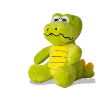 Peluche Suave de Cocodrilo Sentado