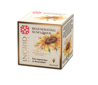 Creme Facial Regenerador de Girassol - Ingrid Cosmetics (50ml)