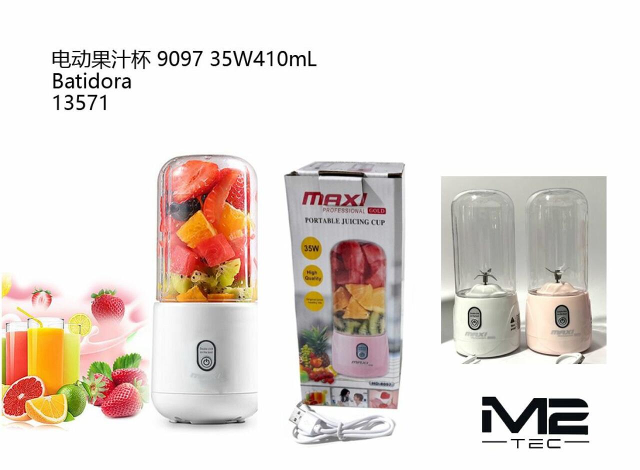 Batidora Eléctrica 35W con Vaso de 410 ml – Potencia Compacta para Resultados Profesionales