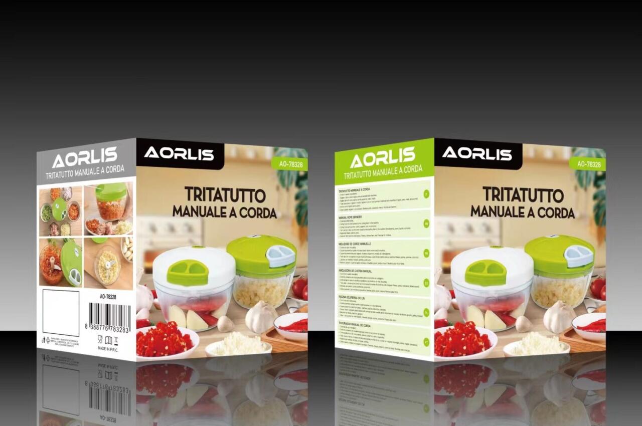 Picador Manual de Alimentos Multifunción