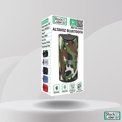 Altavoz bluetooth + caja