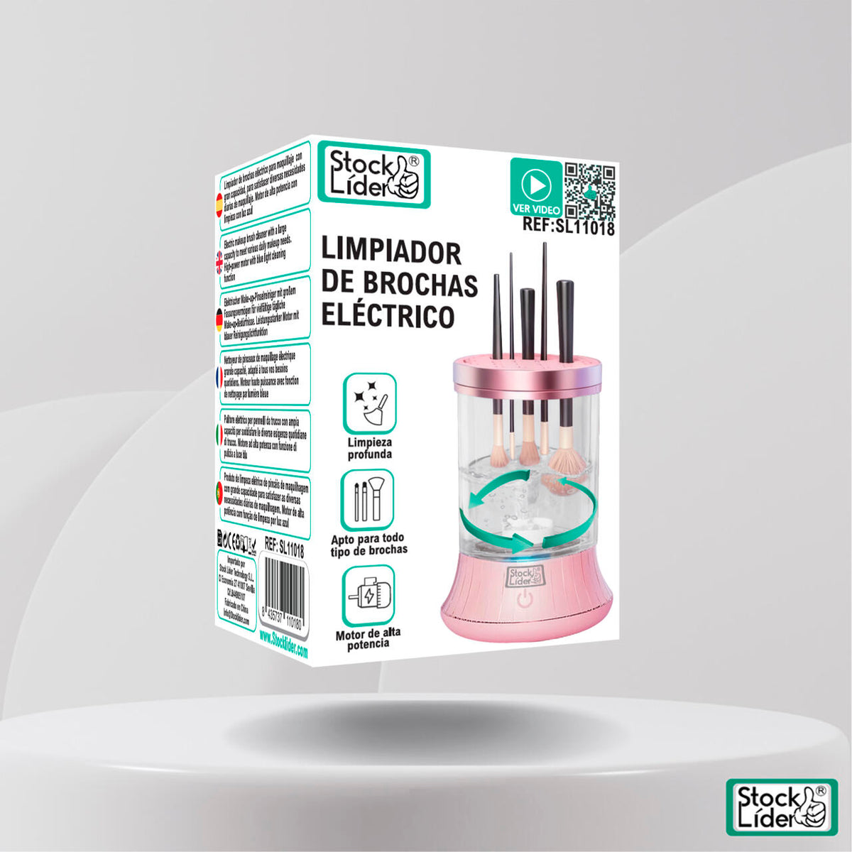 Limpiador de brochas eléctrico