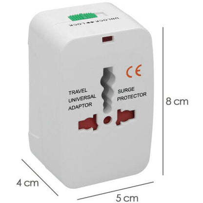 Adaptador compacto y resistente para múltiples dispositivos.
