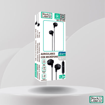 Auriculares con micrófono