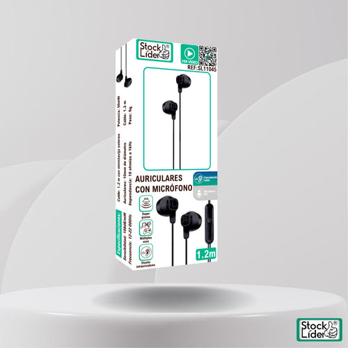 Auriculares con micrófono