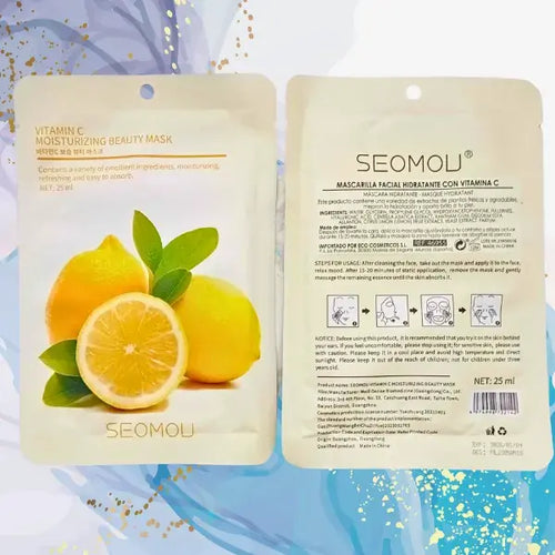 Máscara Facial de Vitamina C