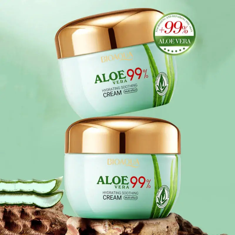 Crema Hidratant Reparadora i Reafirmant amb Aloe Vera 99% (50g)