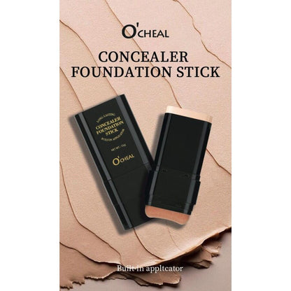 Base de Maquillaje en Barra O’CHEAL 02 Natural con Corrector y Aplicador Integrado 💄