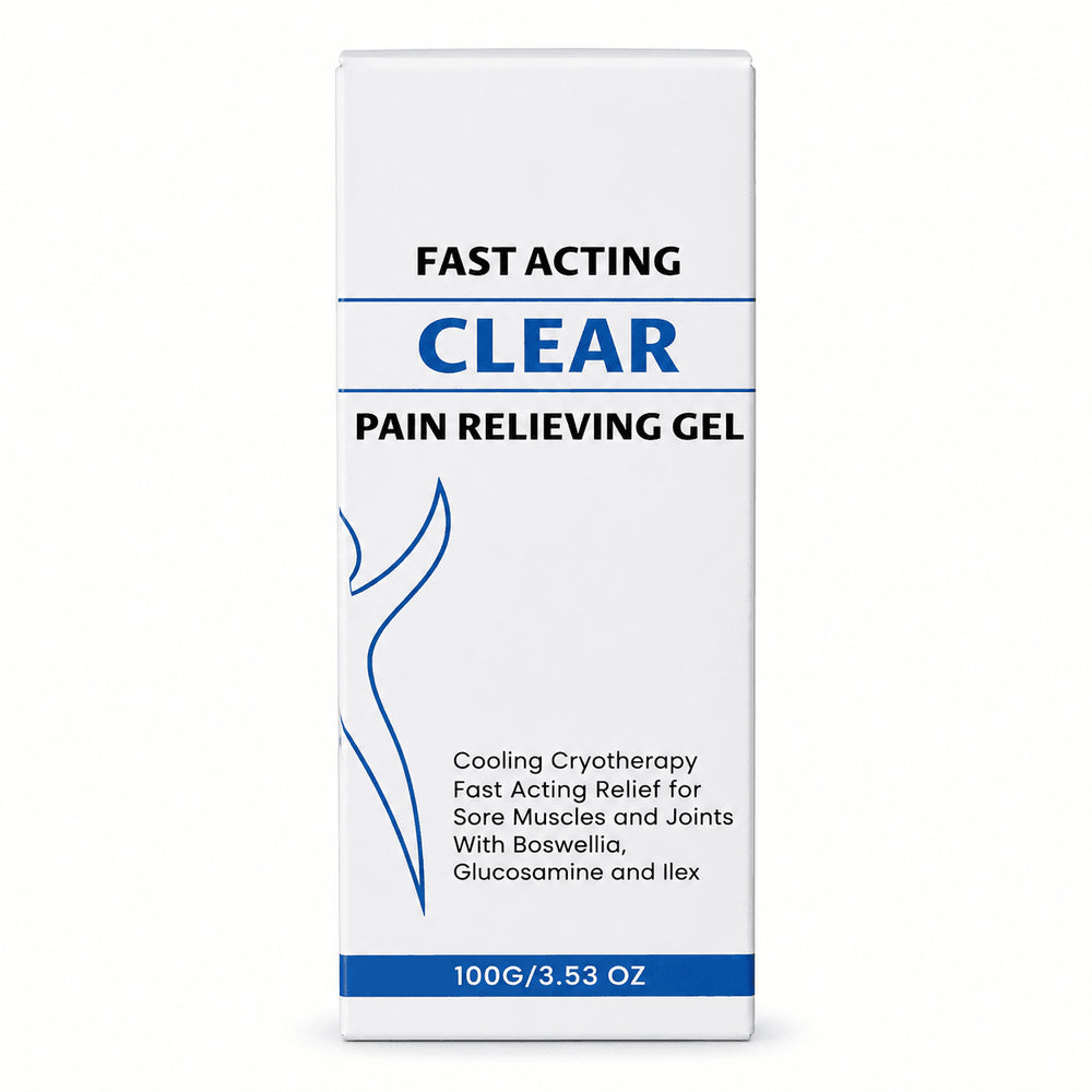 ClearZal Gel Relajante de Dolor de Acción Rápida – Crioterapia Refrescante 100g